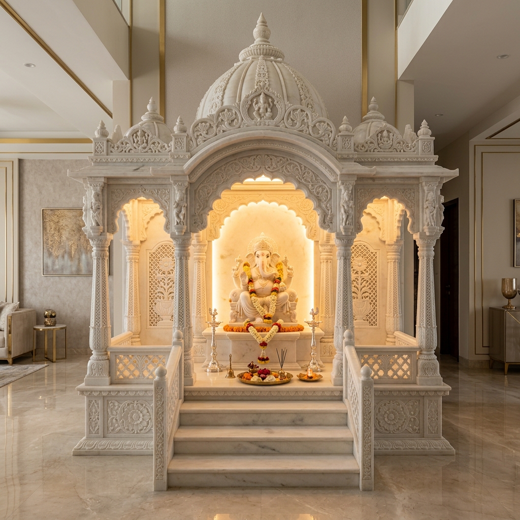Crafting a Marble Temple