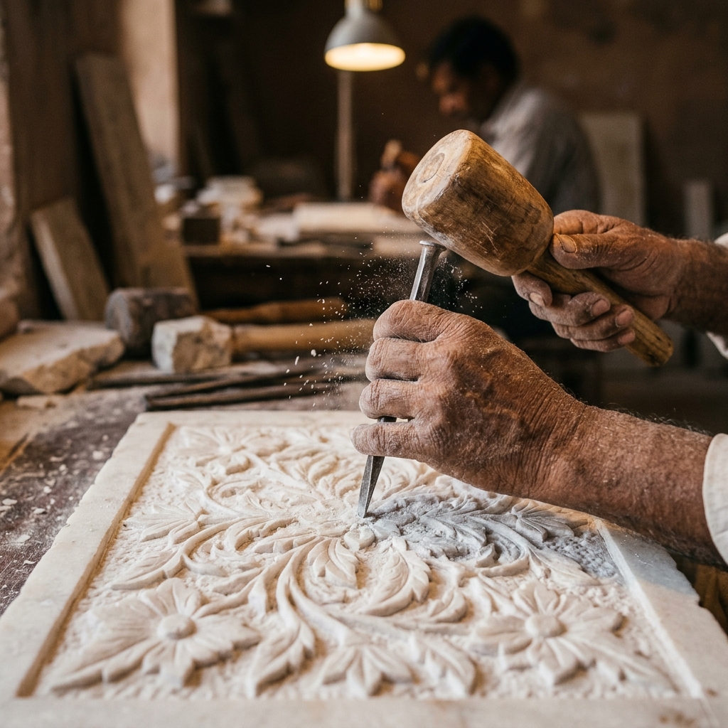Artisan Stone Carving